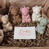 Schattig, beertje, bear, kaars