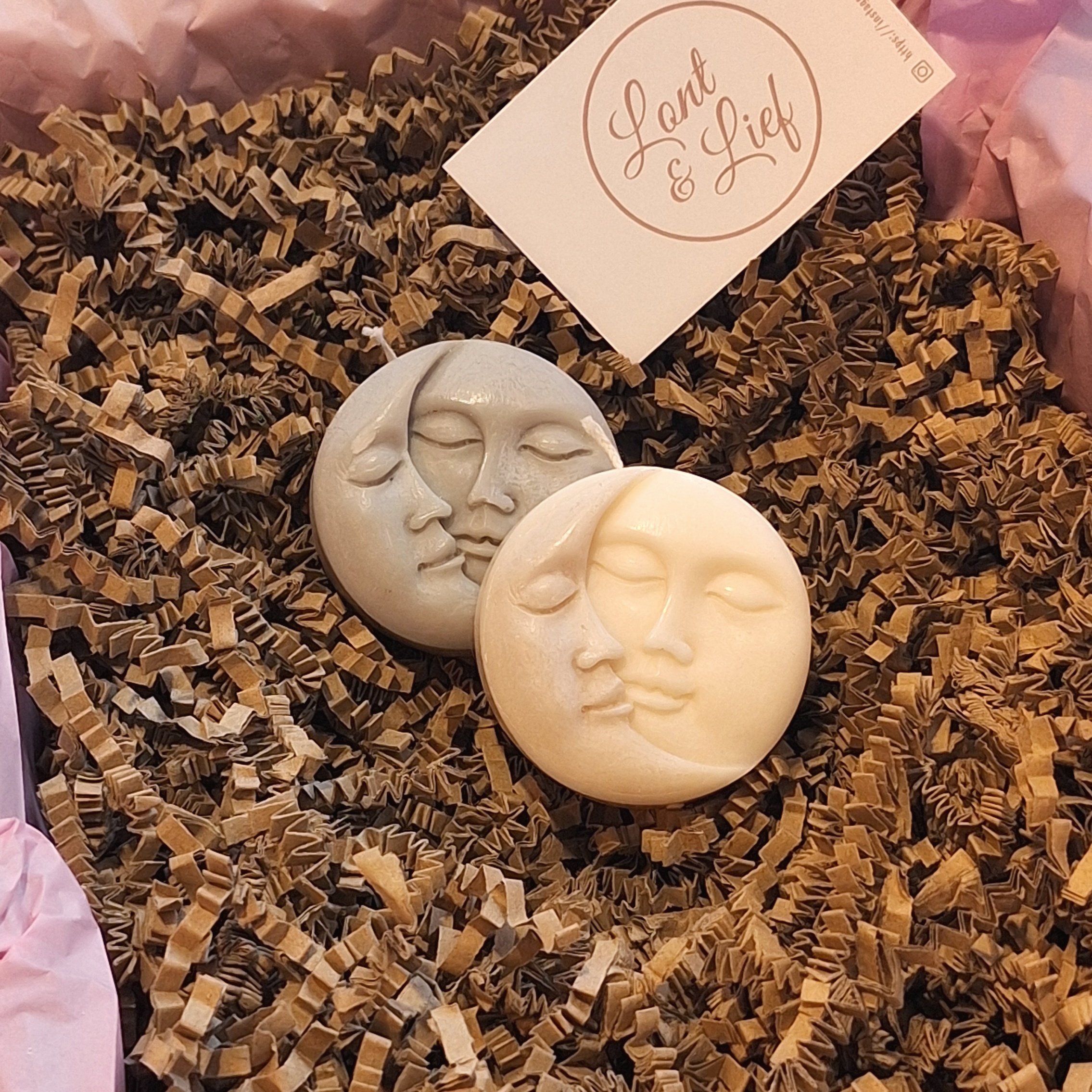 Zon & maan kaars